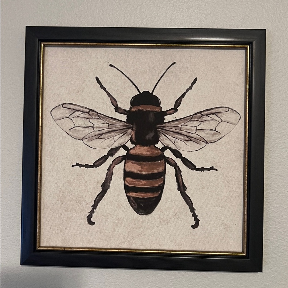 Bee framed art - Picture 2 of 4